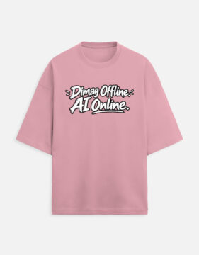Oversized T-shirt- Dimag offline AI online